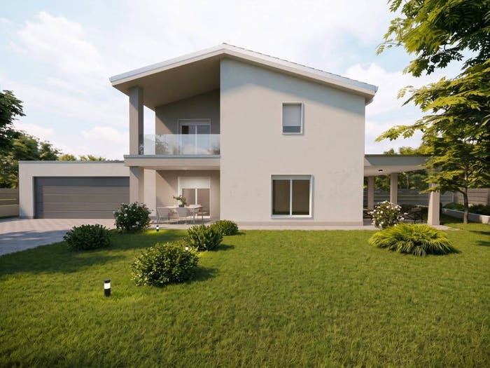 Casa quadrilocale in vendita in Via Edmondo De Amicis, Centro, Lomazzo