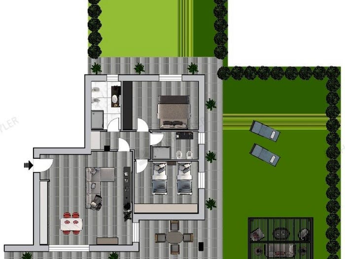 Appartamento trilocale in vendita in Via Alessandro Manzoni, Centro, Paullo