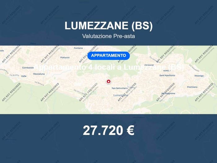 Appartamento quadrilocale in vendita in Via Giuseppe Mazzini, San Sebastiano, Lumezzane