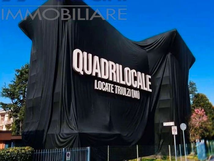 Appartamento quadrilocale in vendita in Via Cristina di Belgioioso, Centro, Locate di Triulzi