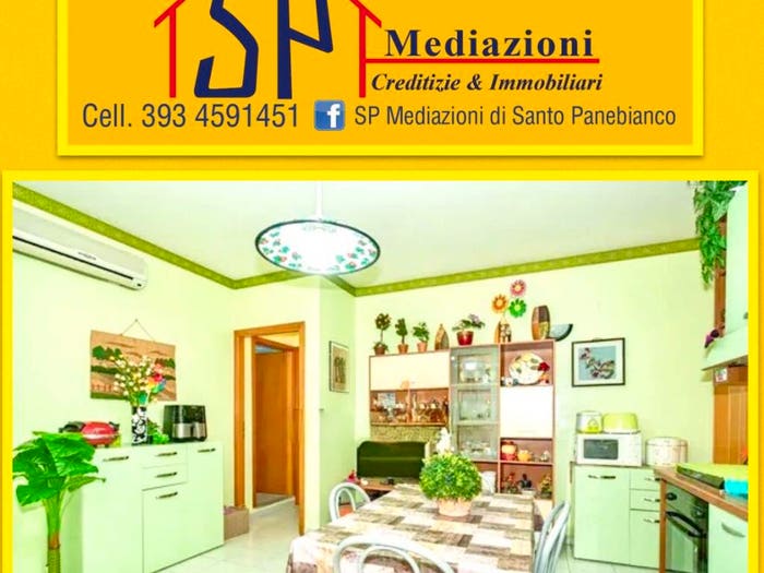 Appartamento quadrilocale in vendita in Via Simone Neri, Centro, Mascali