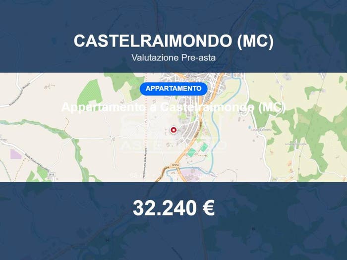 Appartamento trilocale in vendita in Via Eugenio Montale, Centro, Castelraimondo