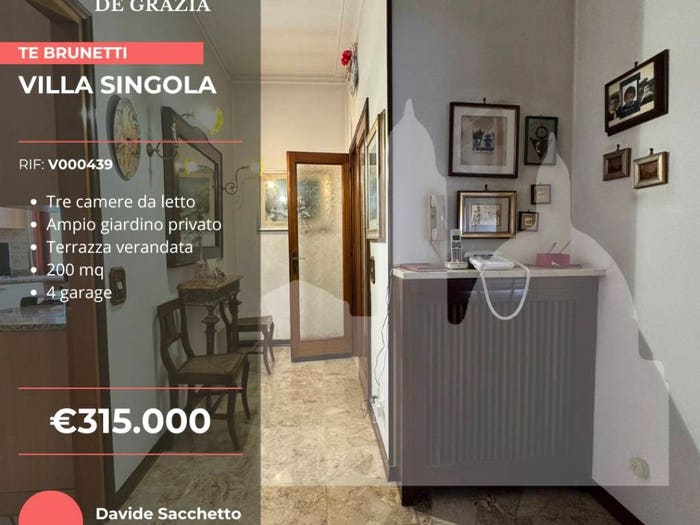 Casa quadrilocale in vendita in Via Federico Amadei, Due Pini Te Brunetti, Mantova