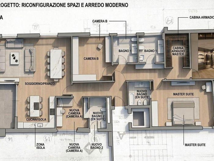 Appartamento quadrilocale in vendita in Via Palmaria, Affori, Milano