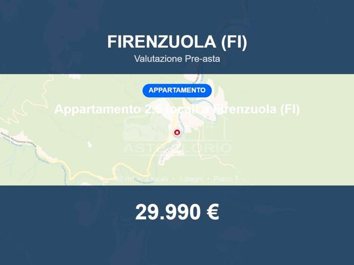 Appartamento bilocale in vendita in Via San Pellegrino, San Pellegrino, Firenzuola