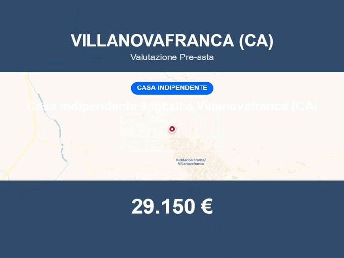 Casa con 6 locali in vendita in Vico Garibaldi, Villanovafranca