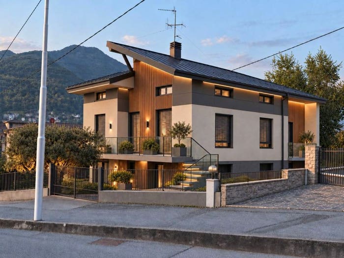Casa quadrilocale in vendita in Via Fara, Pradalunga