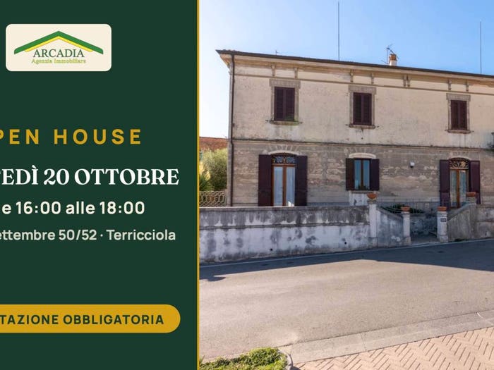 Casa con 6 locali in vendita in Via Settembre, Centro, Terricciola