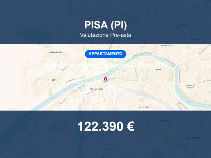 Appartamento con 6 locali in vendita in Lungarno S Giovanni al Gatano, Stazione Centrale Porta a Mare, Pisa