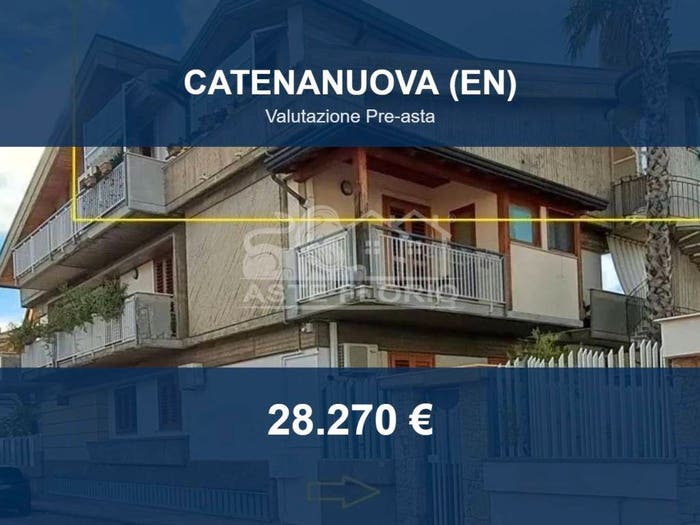 Appartamento trilocale in vendita in Via Ortensia, Catenanuova