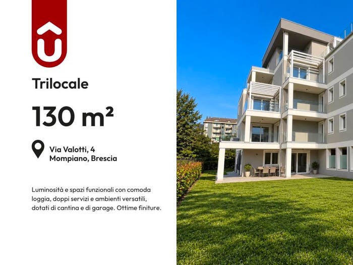 Appartamento trilocale in vendita in Via Senatore Diogene Valotti, Mompiano Costalunga, Brescia