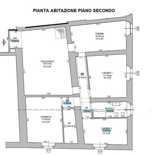 Appartamento con 6 locali in vendita in via XX settembre, Centro, Camerino