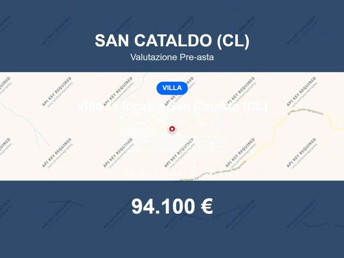 Casa con 6 locali in vendita in Contrada Vassallaggi snc, Bigini, San Cataldo