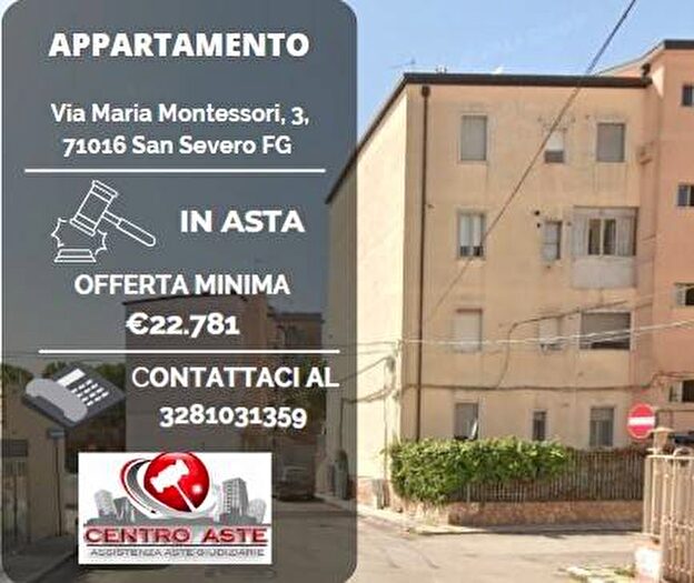 Appartamento con 6 locali in vendita in Via Maria Montessori San Severo FG Italia, San Severo