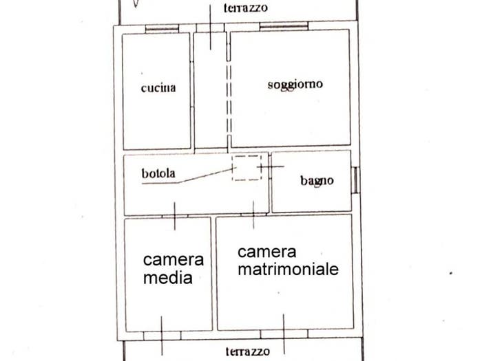 Appartamento quadrilocale in vendita in Monsummano Terme