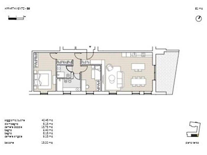 Appartamento quadrilocale in vendita in Via Trieste SNC, Centro, Cervignano del Friuli