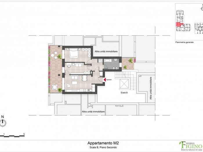 Appartamento trilocale in vendita in Via Ponte del Giuscano, Figino, Milano