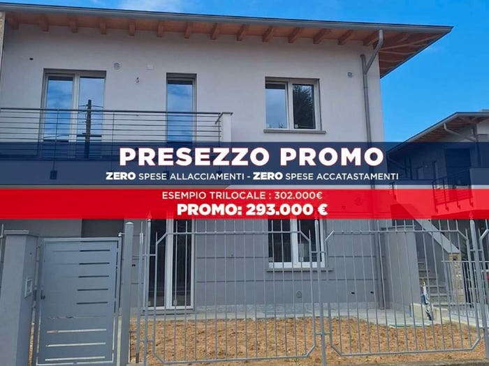 Appartamento trilocale in vendita in via OLMETTA, Presezzo