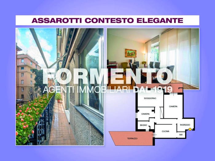 Appartamento con 6 locali in vendita in Via Giovanni Bertora, Castelletto, Genova