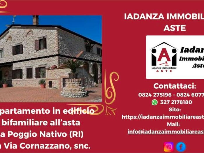 Appartamento con 6 locali in vendita in Via Cornazzano Poggio Nativo RI Italia, Poggio Nativo