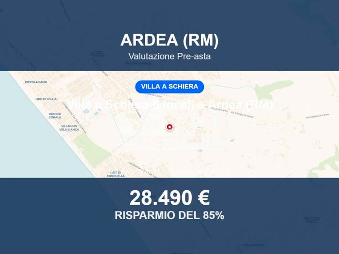 Casa trilocale in vendita in Via dei Cedri, Tor San Lorenzo Nuova California Landriana, Ardea