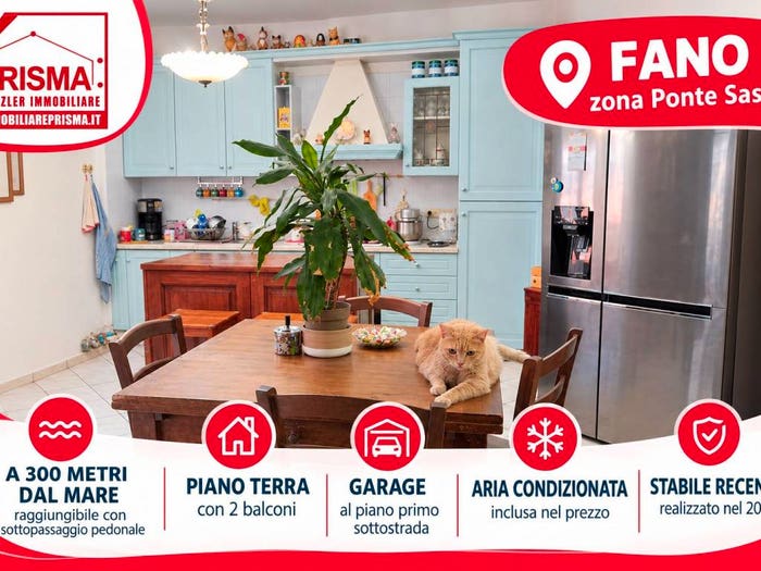 Appartamento bilocale in vendita in Via Lago Maggiore, Torrette Ponte Sasso, Fano