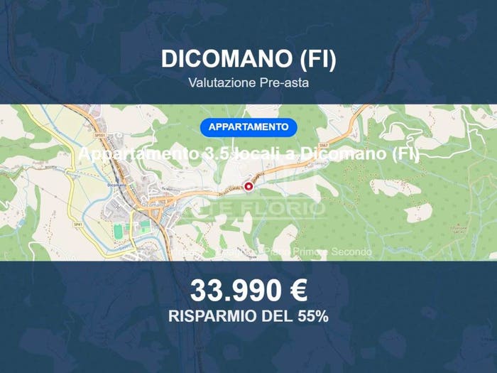 Appartamento trilocale in vendita in Via Ettore Pinzani, Centro, Dicomano