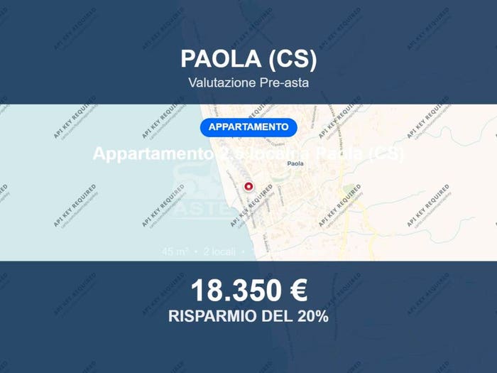 Appartamento bilocale in vendita in Lungomare San Francesco di Paola snc, Centro, Paola