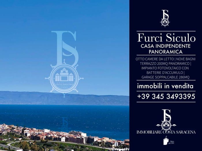 Casa con 6 locali in vendita in Via Panoramica, Furci Siculo