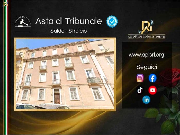 Appartamento quadrilocale in vendita in Via Salvatore Farina, San Benedetto, Cagliari