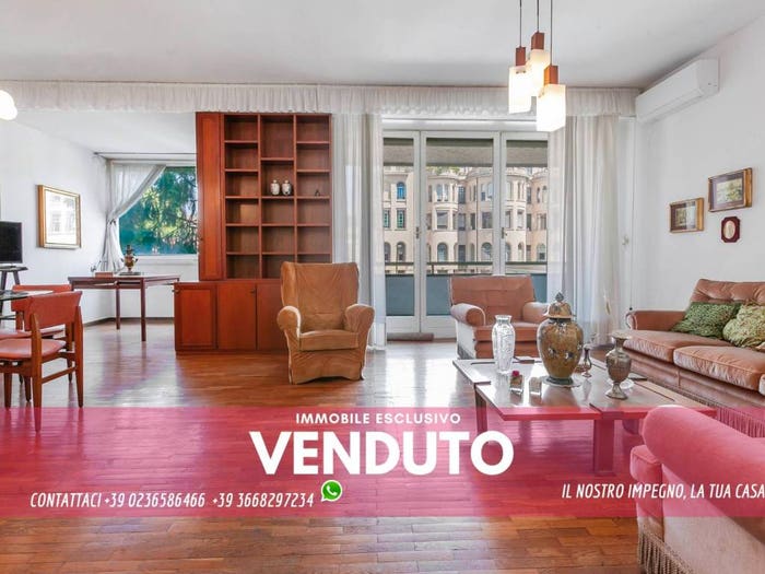 Appartamento trilocale in vendita in Via Giovanni Pascoli, Città Studi, Milano