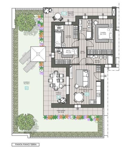 Appartamento trilocale in vendita in Viale Cremona, San Lorenzo Monte, Riccione