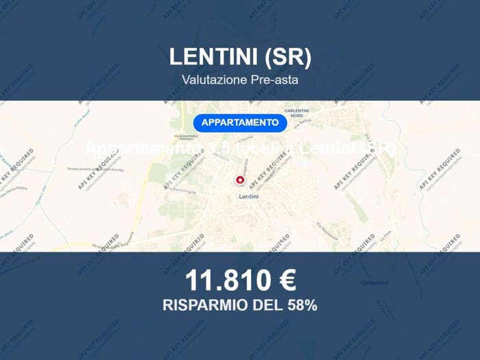Appartamento trilocale in vendita in Via Murganzio, Lentini