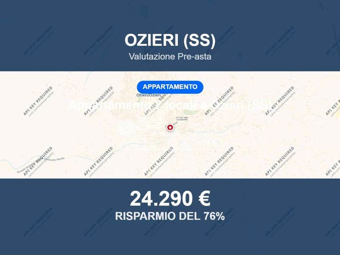Appartamento con 6 locali in vendita in Piazza San Sebastiano, Centro, Ozieri