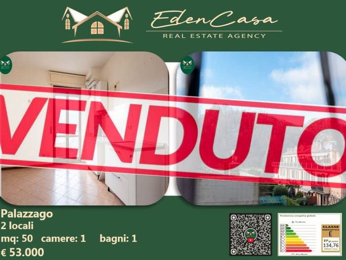 Appartamento bilocale in vendita in Via Longoni, Centro, Palazzago