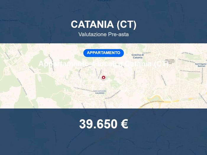 Appartamento quadrilocale in vendita in Via Auriga A, San Nullo Galermo, Catania