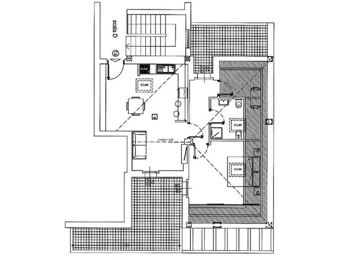 Casa bilocale in vendita in Via Giacomo Leopardi, Via Venezia Lungofiume Paolucci, Pescara