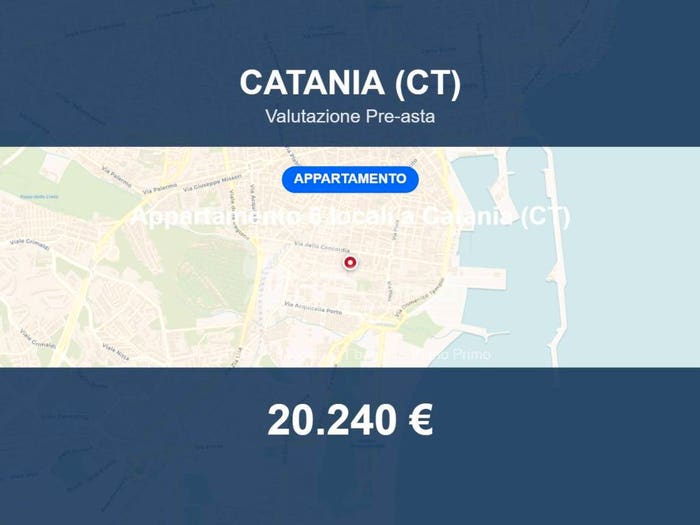Appartamento con 6 locali in vendita in Via Cordai, La Rena Concordia, Catania