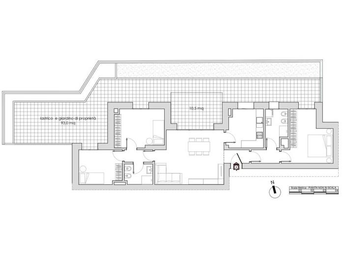 Appartamento quadrilocale in vendita in Via dei Carbonari, Centro Garibaldi, Casalecchio di Reno