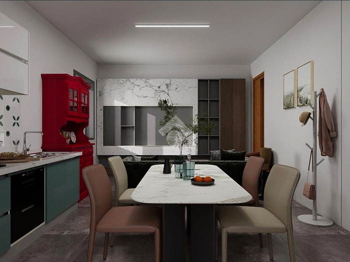 Appartamento trilocale in vendita in Via Calamino, San Savino, Montescudo Montecolombo