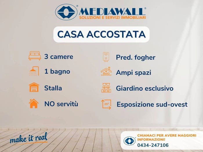 Casa con 6 locali in vendita in Via Tarabin, Centro, Budoia