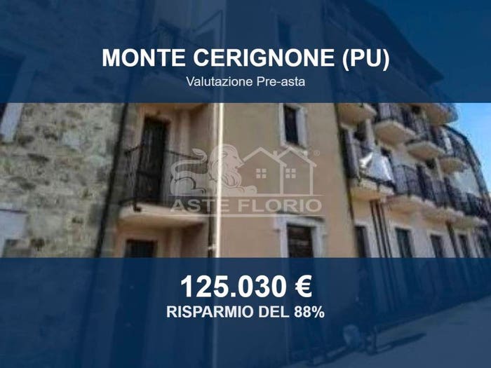 Appartamento monolocale in vendita in Via Giacomo Leopardi, Centro, Monte Cerignone