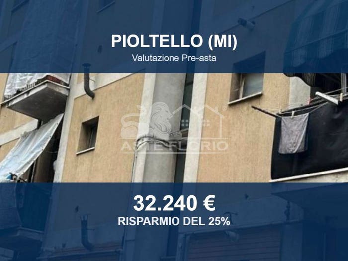 Appartamento bilocale in vendita in Piazza Garibaldi Giuseppe, Centro, Pioltello