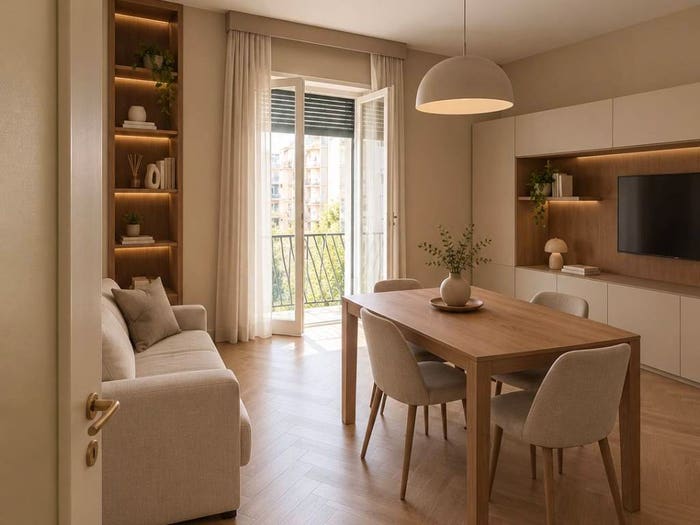 Appartamento trilocale in vendita in Via Cardinale Giovanni Cagliero, Maggiolina, Milano