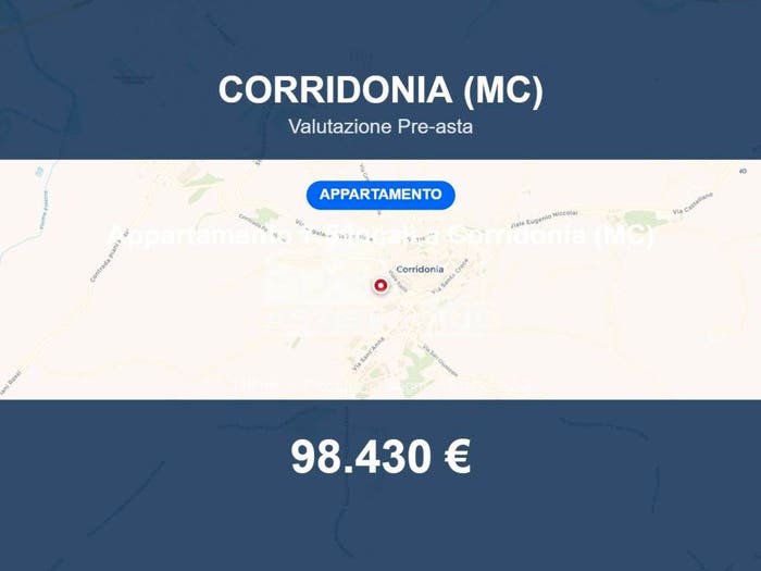 Appartamento trilocale in vendita in Via dei Sibillini, Centro, Corridonia