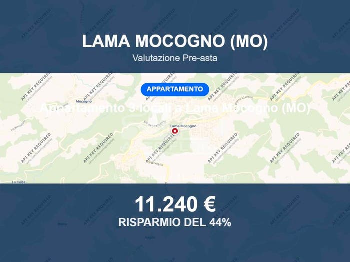 Appartamento trilocale in vendita in via Cimone, Lama, Lama Mocogno