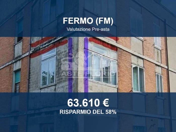 Appartamento quadrilocale in vendita in Via Marsala, Centro, Fermo