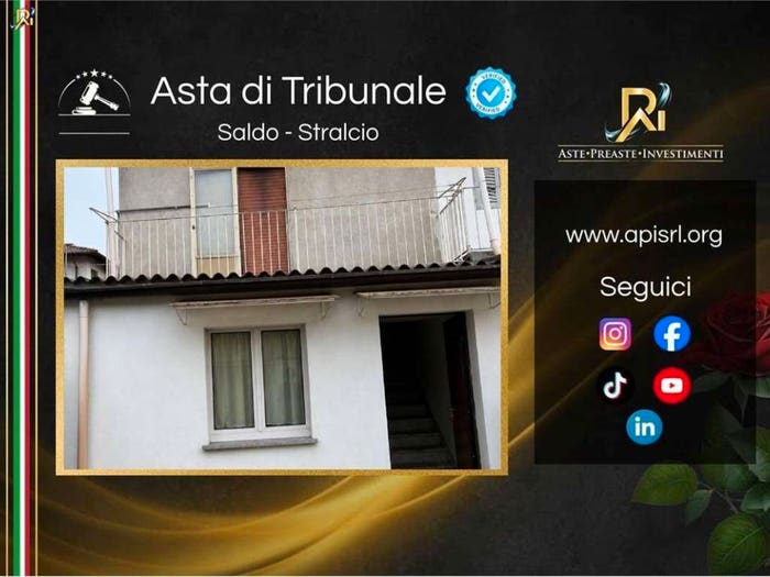 Appartamento trilocale in vendita in Via roma, Balzola