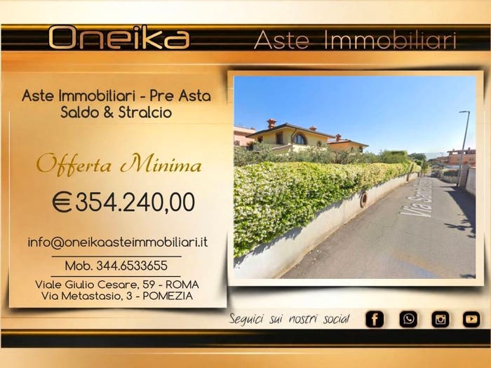 Casa con 6 locali in vendita in Via Santa Cristina Gela, Finocchio, Roma