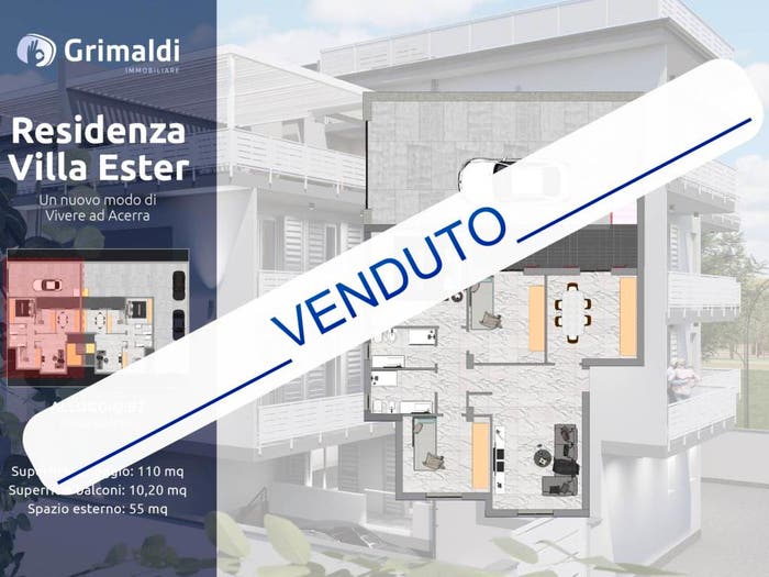 Appartamento quadrilocale in vendita in via Domenico Castaldo, Centro, Acerra